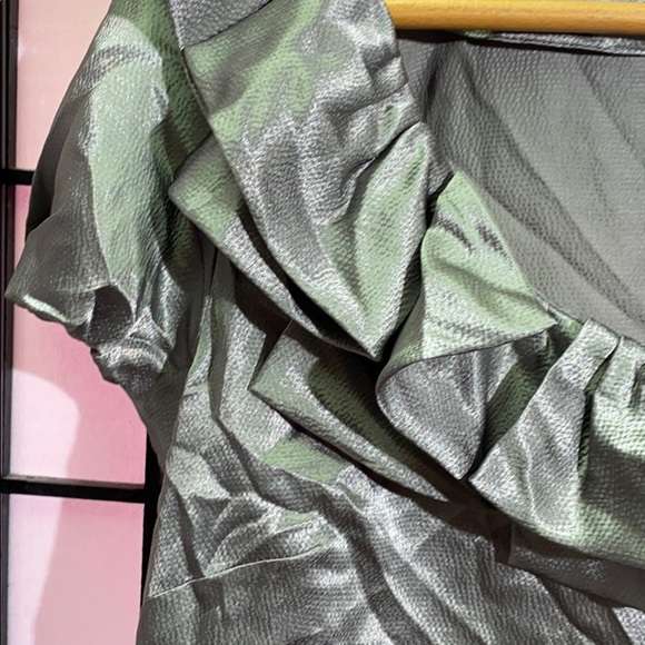 Ann Taylor Shiny Silver Size 8 - Picture 3 of 4